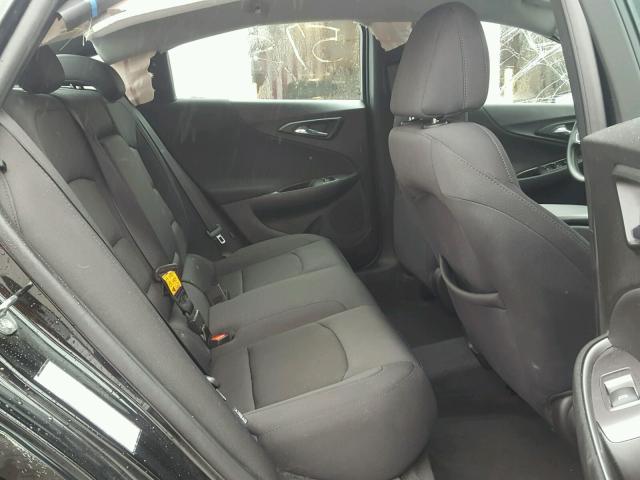 1G1ZB5STXGF257155 - 2016 CHEVROLET MALIBU LS BLACK photo 6