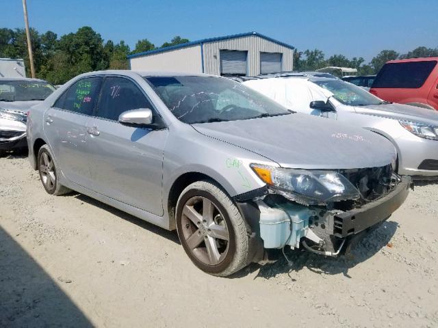 4T1BF1FK3CU032715 - 2012 TOYOTA CAMRY BASE SILVER photo 1