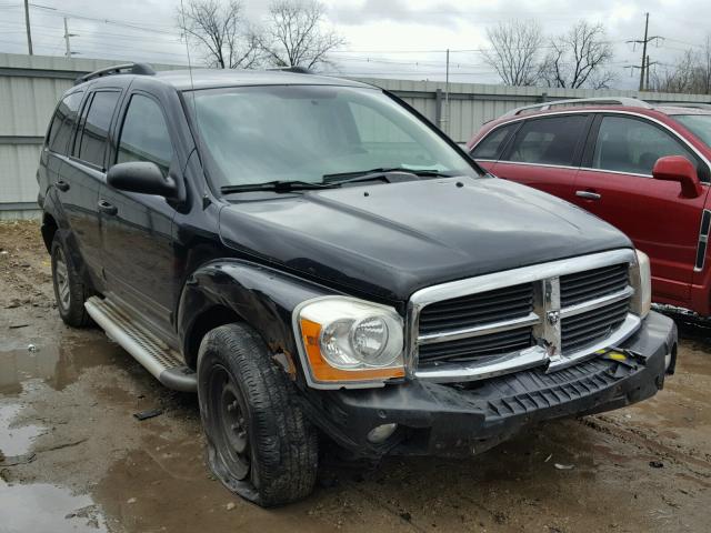 1D4HB48D05F520508 - 2005 DODGE DURANGO SL BLACK photo 1