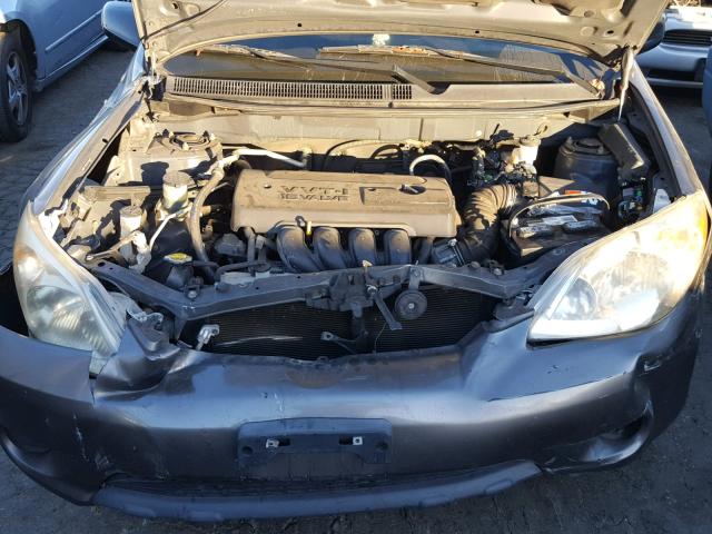 2T1KR32E25C364068 - 2005 TOYOTA COROLLA MA GRAY photo 7