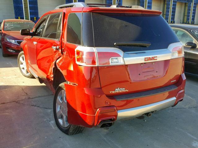 2GKFLZE39F6435404 - 2015 GMC TERRAIN DE RED photo 3