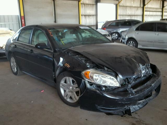 2G1WB5E39E1144803 - 2014 CHEVROLET IMPALA LIM BLACK photo 1