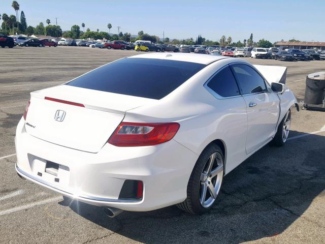 1HGCT1B87EA004904 - 2014 HONDA ACCORD EXL WHITE photo 4