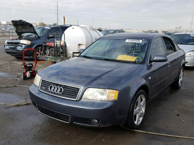 WAULT64B14N042069 - 2004 AUDI A6 3.0 QUA GRAY photo 2