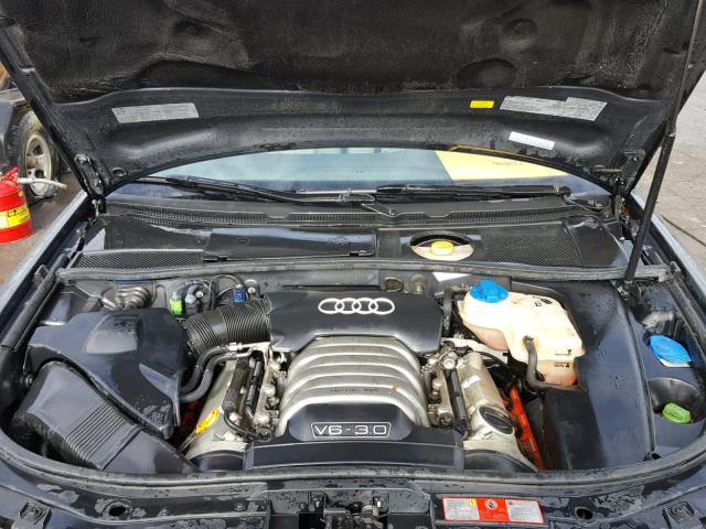 WAULT64B14N042069 - 2004 AUDI A6 3.0 QUA GRAY photo 7