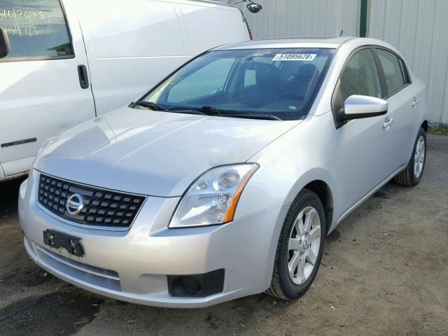 3N1AB61E57L606938 - 2007 NISSAN SENTRA 2.0 SILVER photo 2