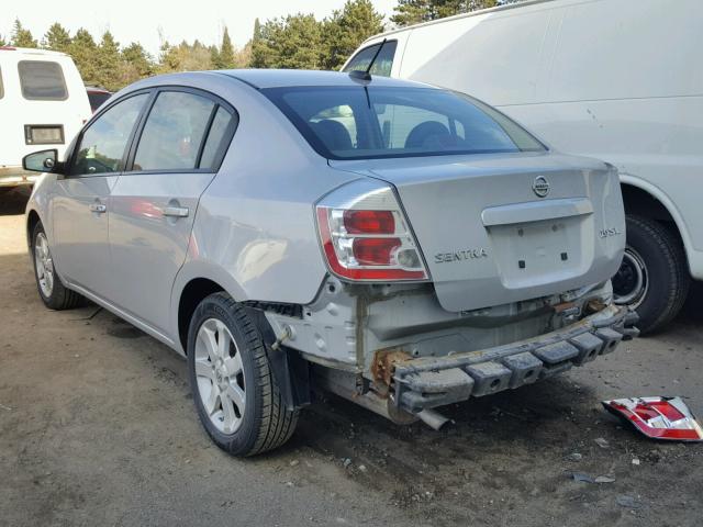 3N1AB61E57L606938 - 2007 NISSAN SENTRA 2.0 SILVER photo 3