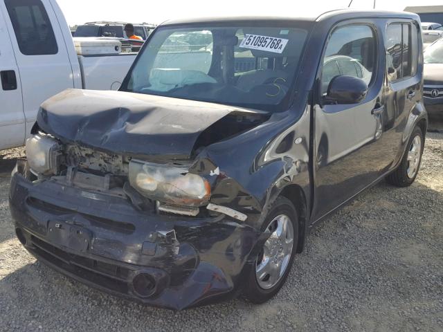 JN8AZ2KR4BT203951 - 2011 NISSAN CUBE BASE BLACK photo 2