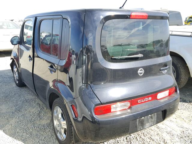 JN8AZ2KR4BT203951 - 2011 NISSAN CUBE BASE BLACK photo 3