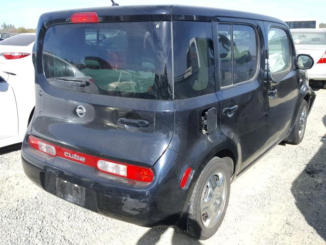 JN8AZ2KR4BT203951 - 2011 NISSAN CUBE BASE BLACK photo 4