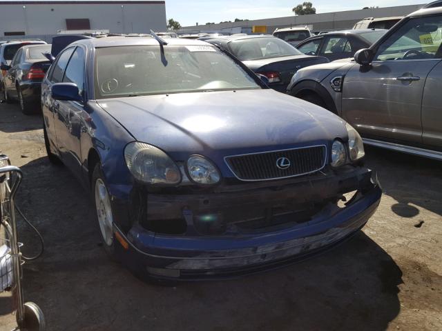 JT8BH68X4W0001732 - 1998 LEXUS GS 400 BLUE photo 1