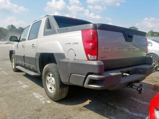 3GNEK12T14G149278 - 2004 CHEVROLET AVALANCHE TAN photo 3