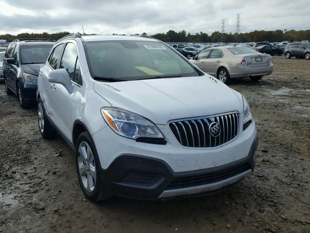 KL4CJASB3GB680161 - 2016 BUICK ENCORE WHITE photo 1