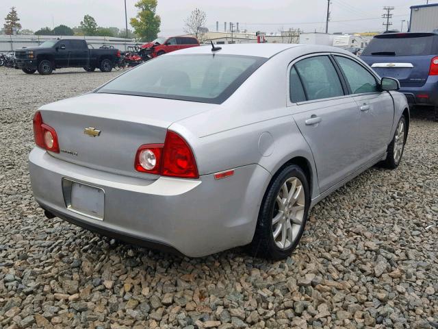1G1ZC5EBXA4114452 - 2010 CHEVROLET MALIBU 1LT 灰色 照片 4