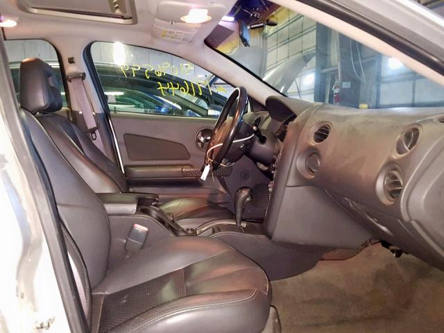 2G2WS522441141880 - 2004 PONTIAC GRAND PRIX SILVER photo 5