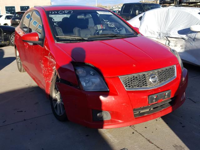 3N1BB61E28L607812 - 2008 NISSAN SENTRA SE- RED photo 9