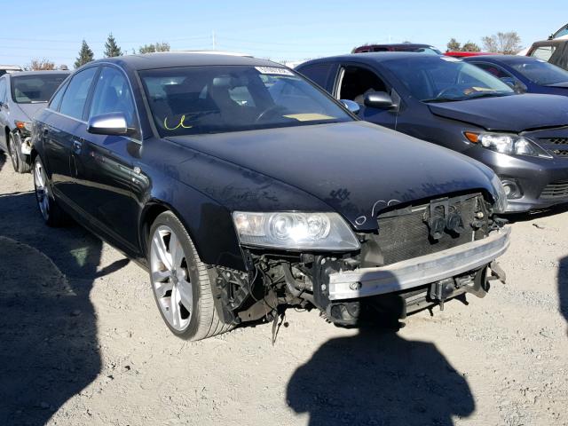 WAUGN74F37N028876 - 2007 AUDI S6 QUATTRO BLACK photo 1