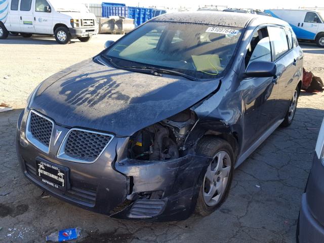 5Y2SP67809Z427397 - 2009 PONTIAC VIBE GRAY photo 2