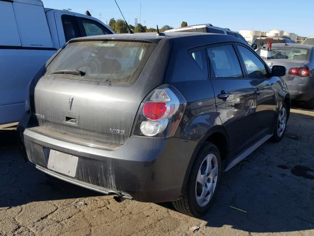 5Y2SP67809Z427397 - 2009 PONTIAC VIBE GRAY photo 4