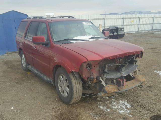 5LMFU28576LJ24647 - 2006 LINCOLN NAVIGATOR Қызыл фото 1