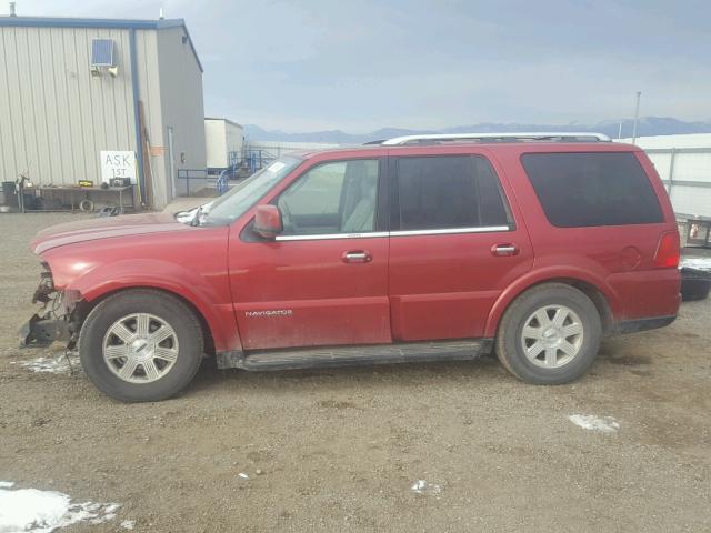 5LMFU28576LJ24647 - 2006 LINCOLN NAVIGATOR Қызыл фото 9