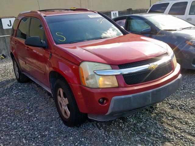 2CNDL63F756026228 - 2005 CHEVROLET EQUINOX LT RED photo 1