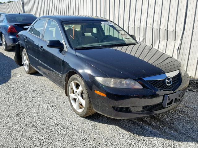 1YVFP80D745N19430 - 2004 MAZDA 6 S BLACK photo 1