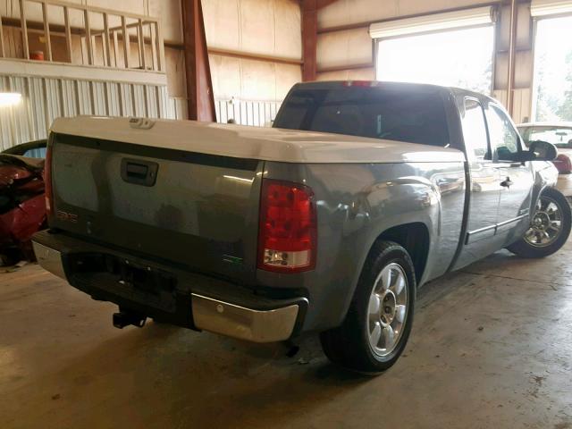 1GTR1VE01BZ105591 - 2011 GMC SIERRA C15 GRAY photo 4