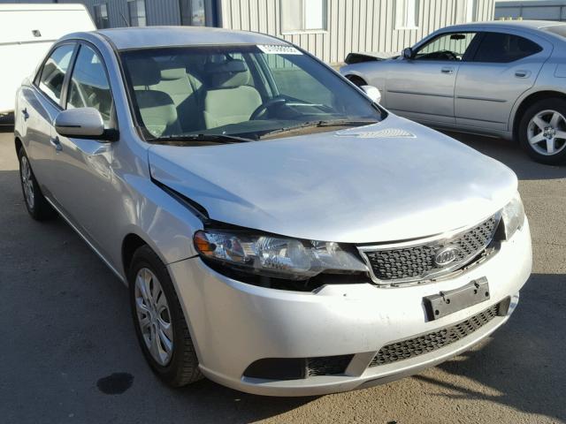 KNAFU4A23B5422644 - 2011 KIA FORTE EX SILVER photo 1