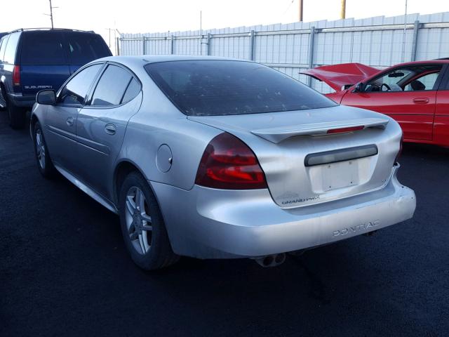 2G2WR554071141968 - 2007 PONTIAC GRAND PRIX SILVER photo 3