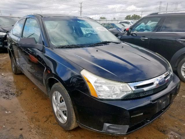 1FAHP32N38W164284 - 2008 FORD FOCUS S/SE BLACK photo 1