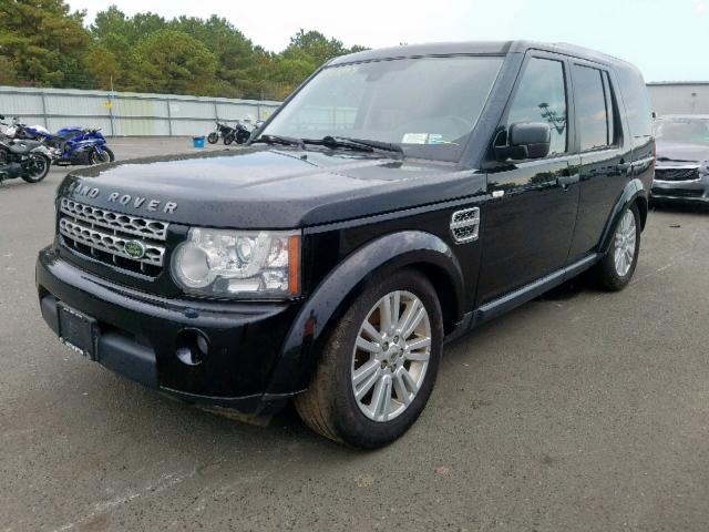 SALAG2D4XAA542400 - 2010 LAND ROVER LR4 HSE BLACK photo 2