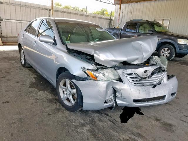 4T1BE46K77U053853 - 2007 TOYOTA CAMRY CE SILVER photo 1