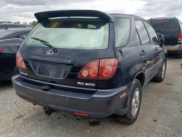 JT6HF10U0Y0097777 - 2000 LEXUS RX 300 BLACK photo 4