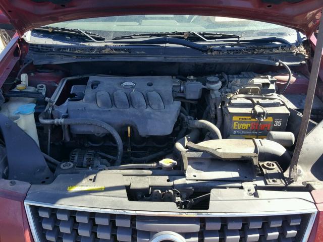 3N1AB61E47L723233 - 2007 NISSAN SENTRA 2.0 RED photo 7