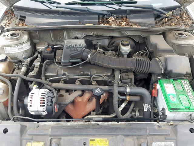 1G1JC524817257725 - 2001 CHEVROLET CAVALIER B SILVER photo 7