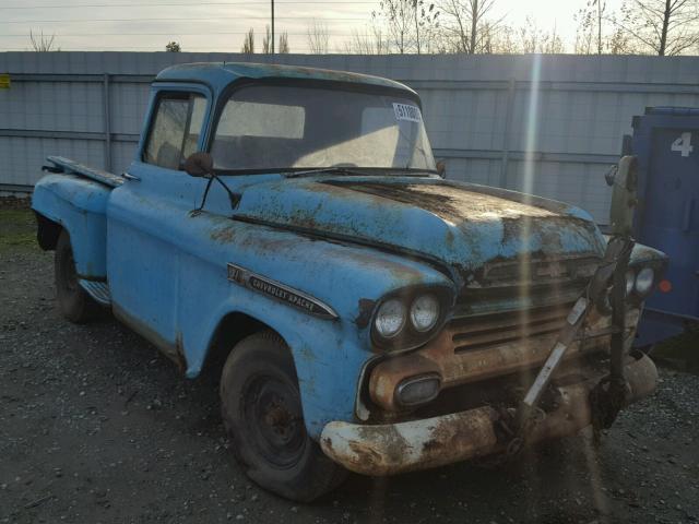 3A590106189 - 1959 CHEVROLET 2500 E/C E BLUE photo 1