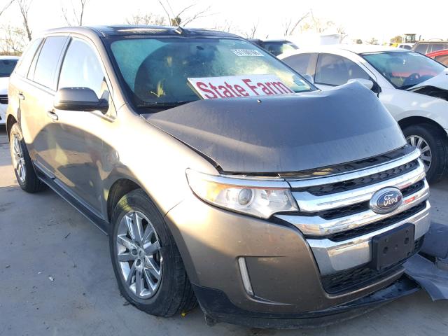 2FMDK3K96DBA63810 - 2013 FORD EDGE LIMIT CHARCOAL photo 1