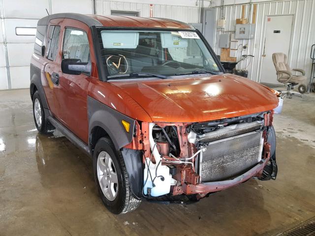 5J6YH28655L015044 - 2005 HONDA ELEMENT EX ORANGE photo 1