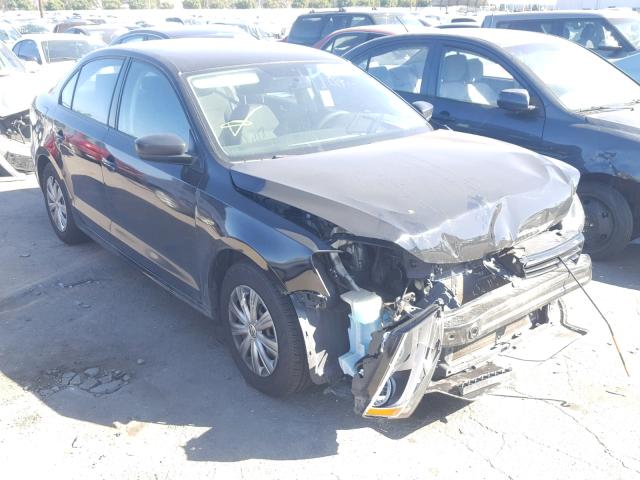 3VW2K7AJ4DM373920 - 2013 VOLKSWAGEN JETTA BASE Սև լուսանկար 1