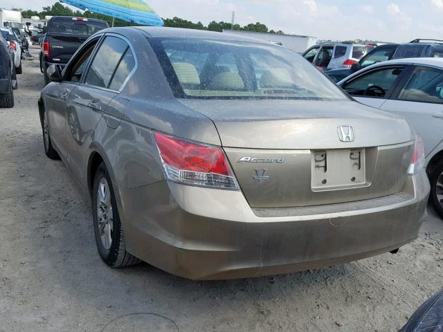 JHMCP26448C060340 - 2008 HONDA ACCORD LXP GOLD photo 3