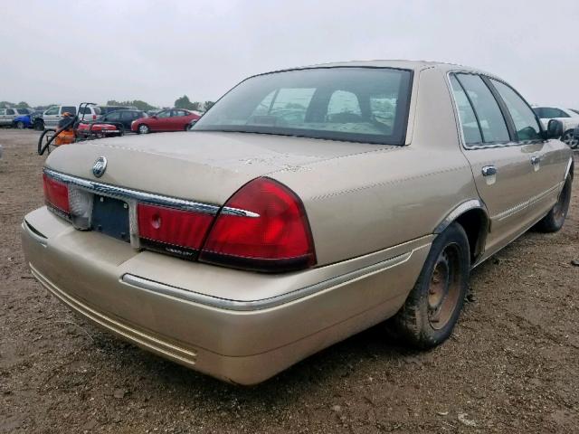 2MEFM74W3YX701598 - 2000 MERCURY GRAND MARQ TAN photo 4