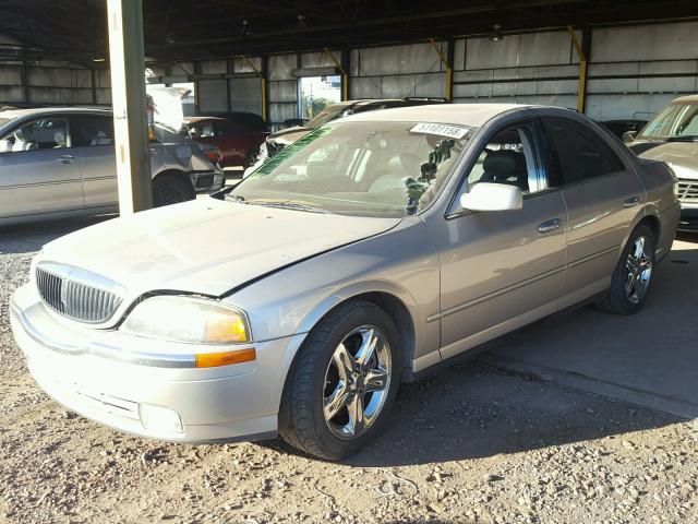 1LNHM87A12Y696503 - 2002 LINCOLN LS SILVER photo 2