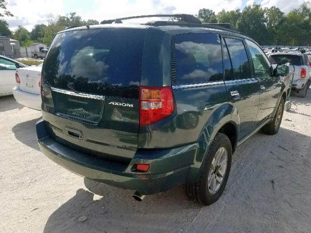 4S2CE58X134602369 - 2003 ISUZU AXIOM XS Yaşıl foto 4