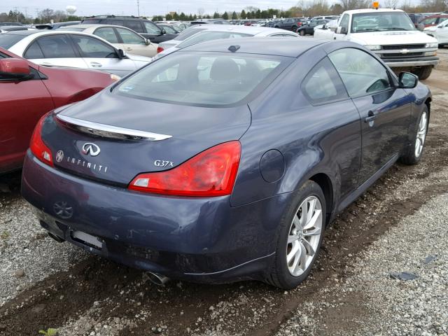 JN1CV6EL0BM262474 - 2011 INFINITI G37 GRAY photo 4