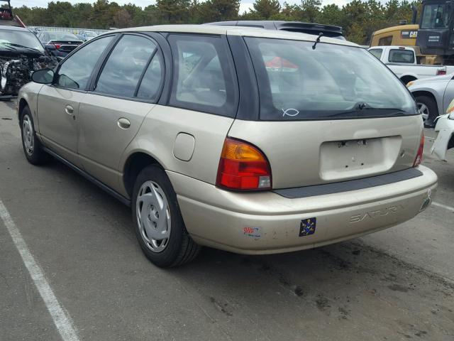 1G8ZN8277YZ241637 - 2000 SATURN SW2 GOLD photo 3