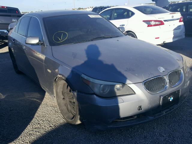 WBANA53545B864808 - 2005 BMW 525 I SILVER photo 1