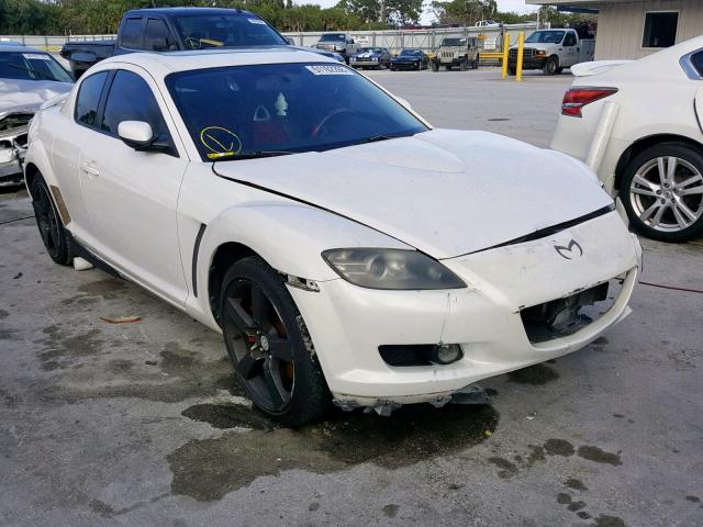 JM1FE17N250143445 - 2005 MAZDA RX8 WHITE photo 1