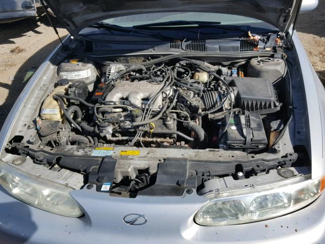 1G3NF12E6YC346390 - 2000 OLDSMOBILE ALERO GLS SILVER photo 7