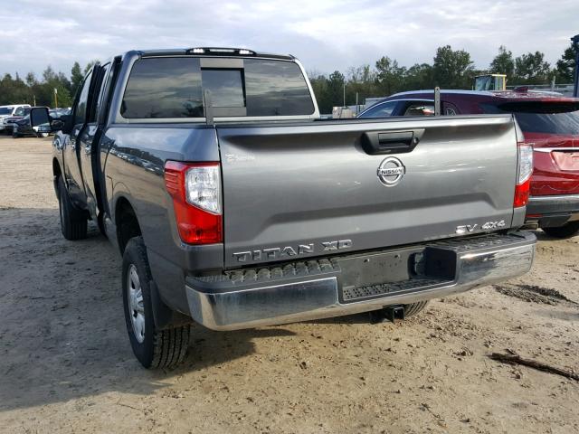 1N6BA1F3XHN574646 - 2017 NISSAN TITAN XD S GRAY photo 3